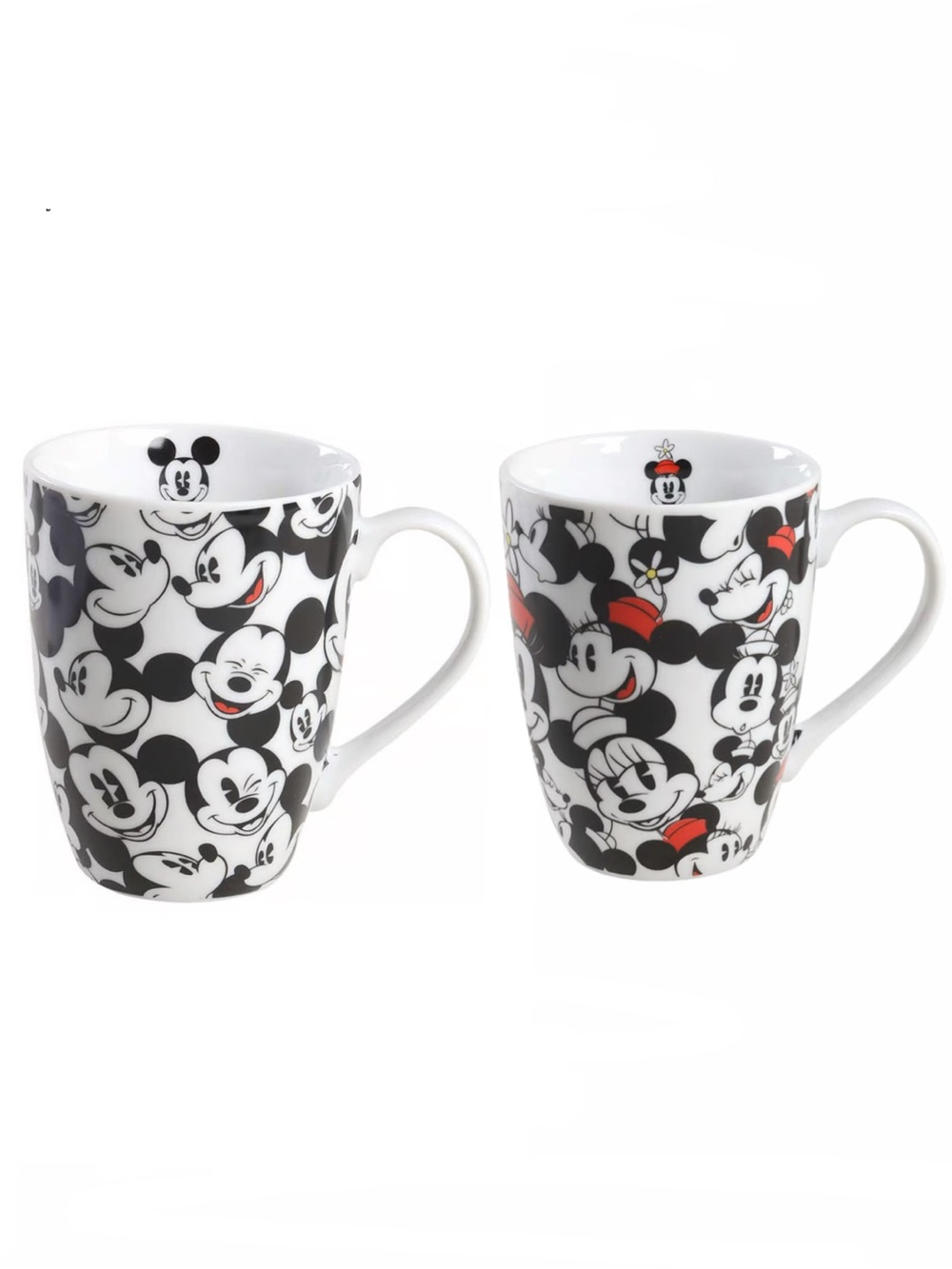 Disney All Over Mickey & Minnie Mugs- 14oz